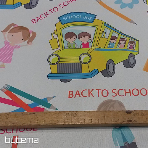 Tessuto decorativo 10027-03 RITORNO A SCUOLA