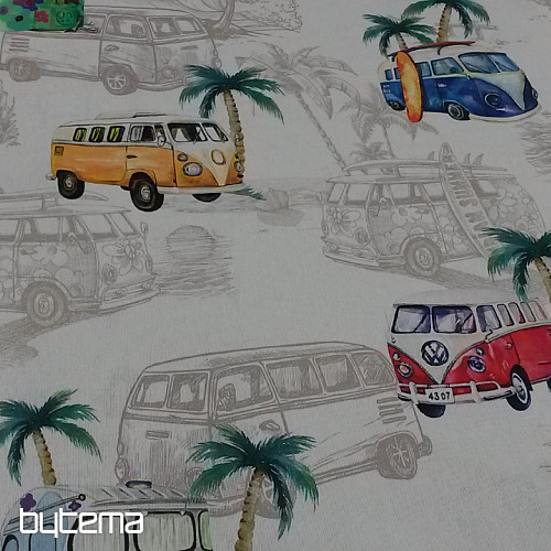 Tessuto decorativo FLORIDA SURF LIFE digitale