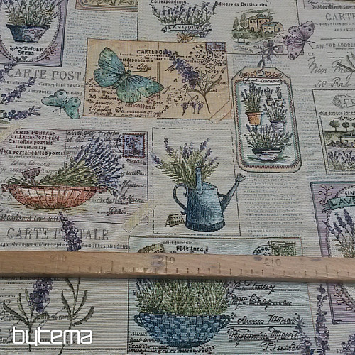 Tessuto per arazzo LAVENDER SEEDS GARDEN 3