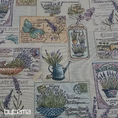 Tessuto per arazzo LAVENDER SEEDS GARDEN 3