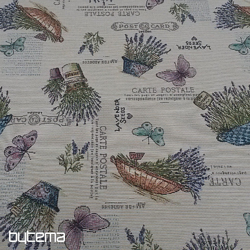 Tessuto arazzo LAVANDER GARDEN 2