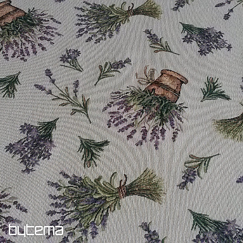 Tessuto arazzo LAVANDA ALLOVER
