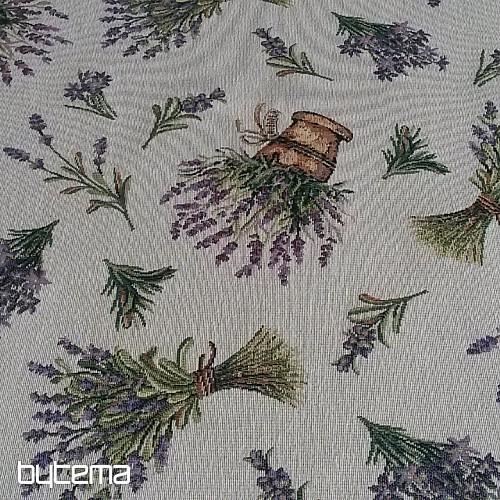 Tessuto arazzo LAVANDA ALLOVER