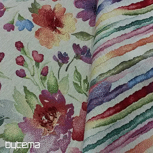 Tessuto per arazzo PASTEL STRIPE