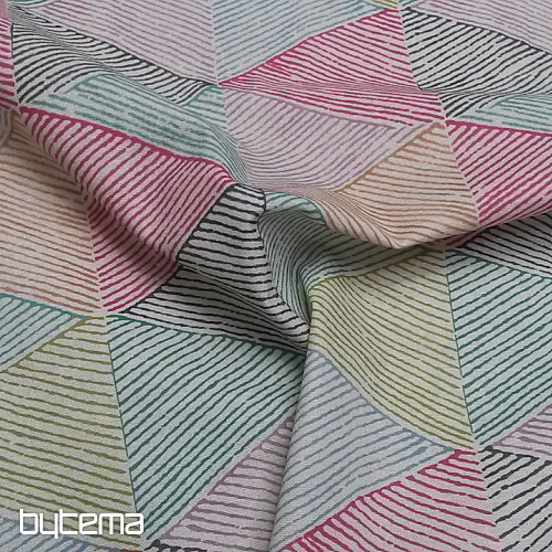 Tessuto decorativo MANAGUA PETRA rosa