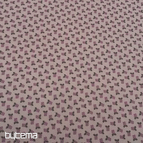 Tessuto decorativo FLOWERS ALBUM rosa