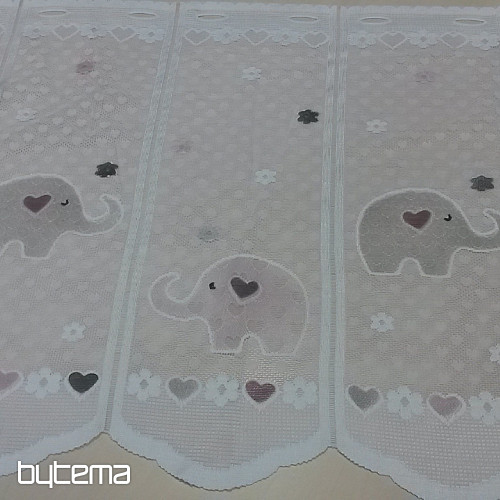 Tenda jacquard per bambini ELEFANTI II.