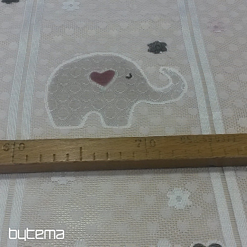 Tenda jacquard per bambini ELEFANTI II.
