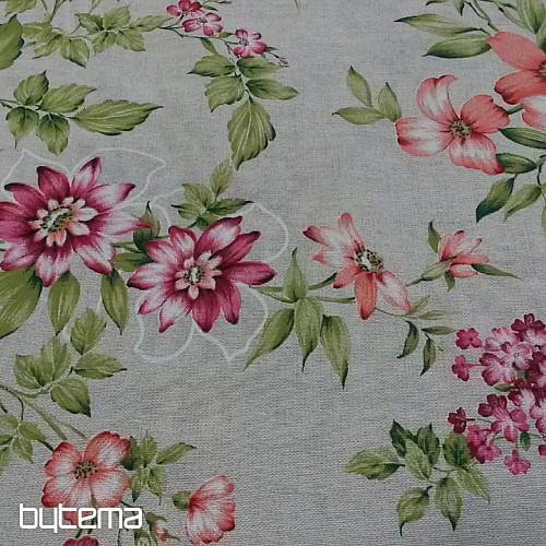 Tessuto decorativo FUCHSIE beige