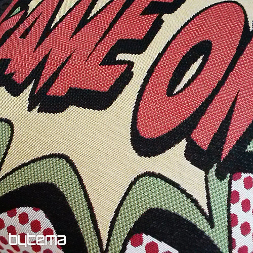 Fodera per cuscino arazzo GIOCO DI FUMETTI AVANTI!