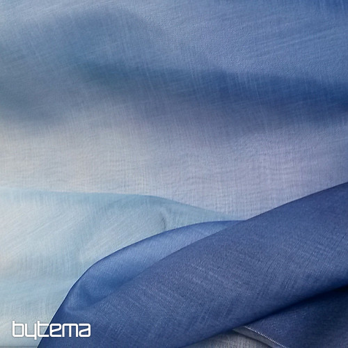 Tenda decorativa leggera HAPPY blu