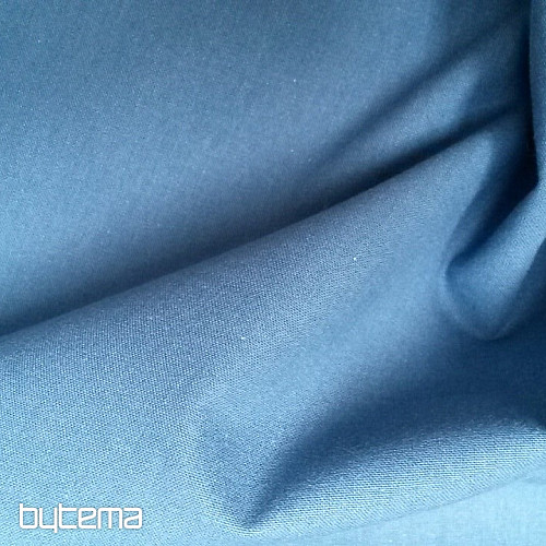 Tessuto di cotone UNI INDIGO