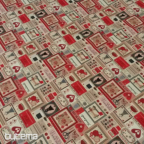 SALONE DA CUCITO in tessuto di cotone
