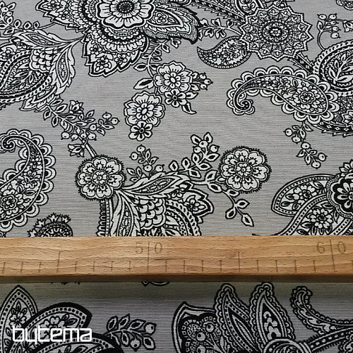 Tessuto decorativo MASALA grigio