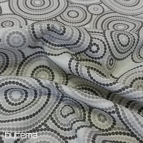 Tessuto decorativo MANDALA ECO grigio
