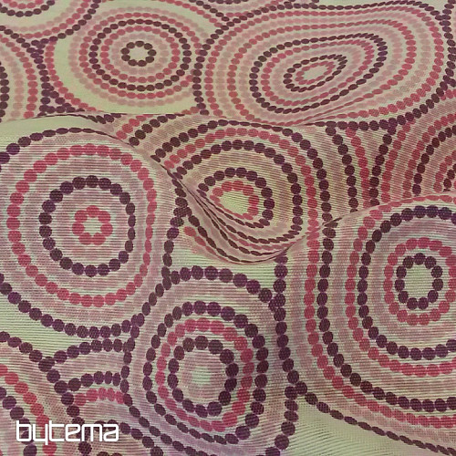 Tessuto decorativo MANDALA ECO lilla