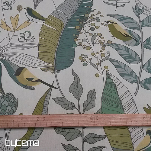 tessuto arredo BORAS verde