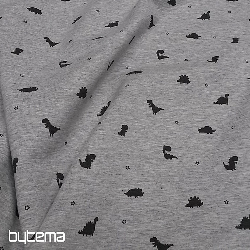 Maglia in cotone DINOSAUŘI ZEDINO grigio