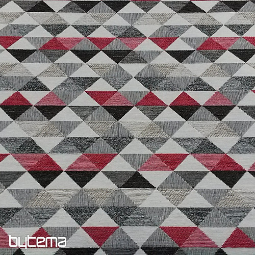 rivestimento in tessuto LUSA triangolo rosso