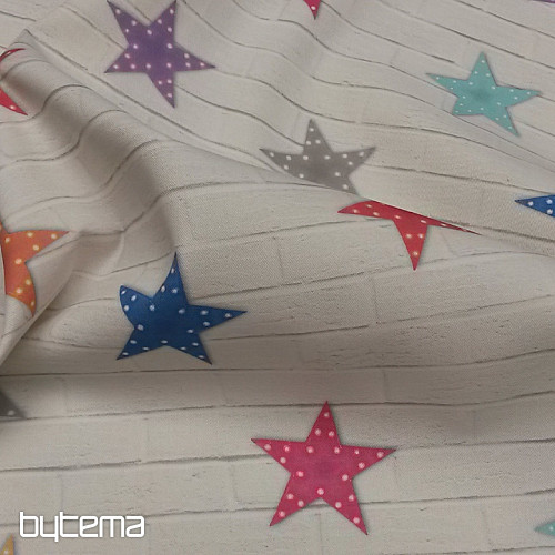 Tessuto decorativo per bambini STARS