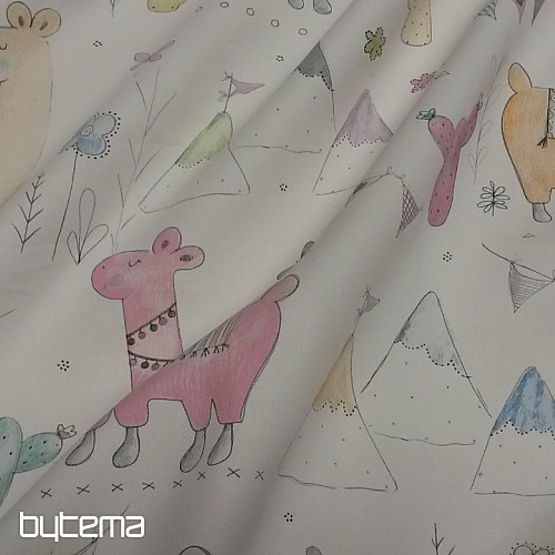 Tessuto decorativo per bambini LAMY rosa