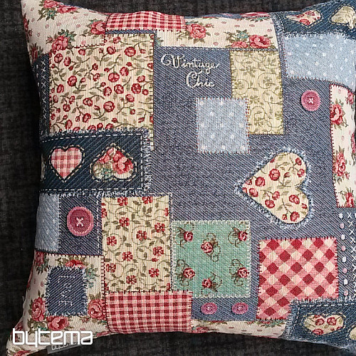 Federa per cuscino in arazzo VINTAGE PATCHWORK