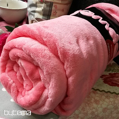 Coperta IN MICROFIBRA ROSA
