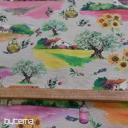 Tessuto decorativo DROME PROVENCAL 101
