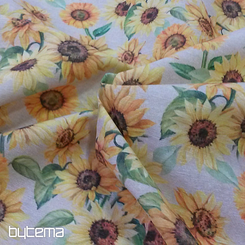 Tessuto decorativo GIRASOLE ROSANS