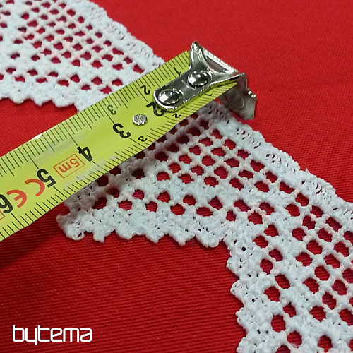 Laccio 5432/0010 5,3 cm bianco opaco