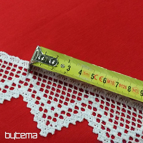 Laccio 5432/0010 5,3 cm bianco opaco