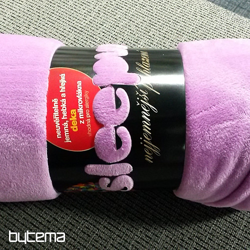 Coperta in microflanella VIOLA