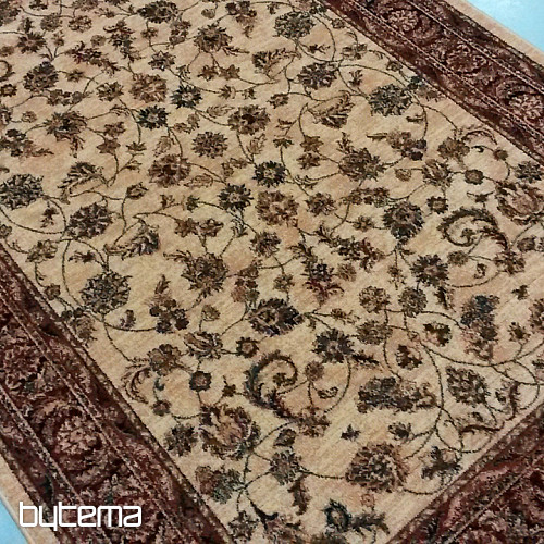 Tappeti di lusso in lana ROYAL a fiori all-over