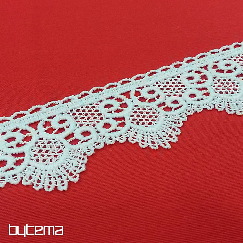 Laccio 5555/0010 5,3 cm bianco opaco