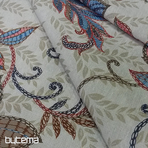 Tessuto decorativo DORKA blu