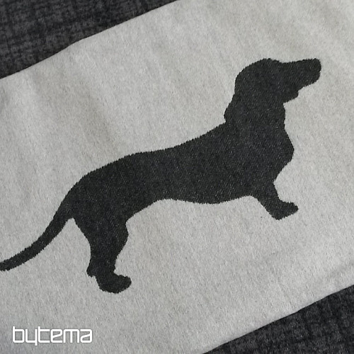 rivestimento DF per cani BASSOTTO st. grigio