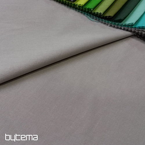 Tessuto di cotone grigio chiaro UNI GRIS