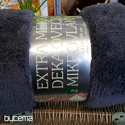 Coperta Sheep-antracite/grigio scuro/crema