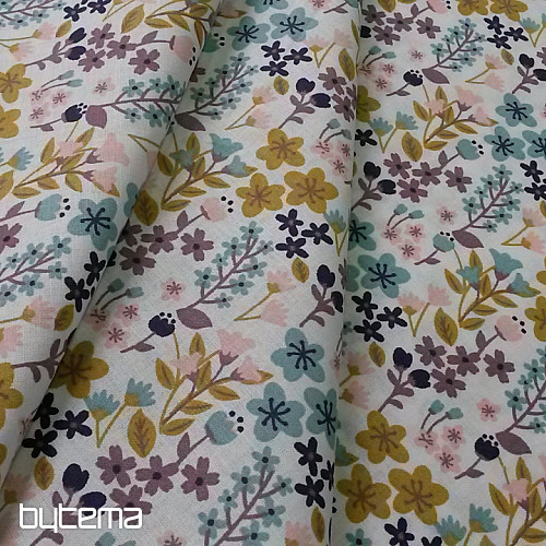 Tessuto di cotone MILA FIORI