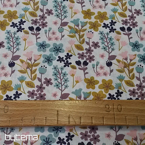Tessuto di cotone MILA FIORI