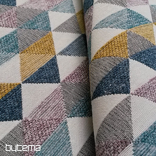 rivestimento in tessuto LUSA triangolo senape