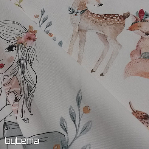 Tessuto decorativo per bambini RAGAZZA