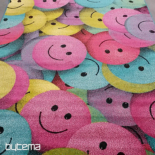 Tappeto per bambini PLAY faccina sorridente