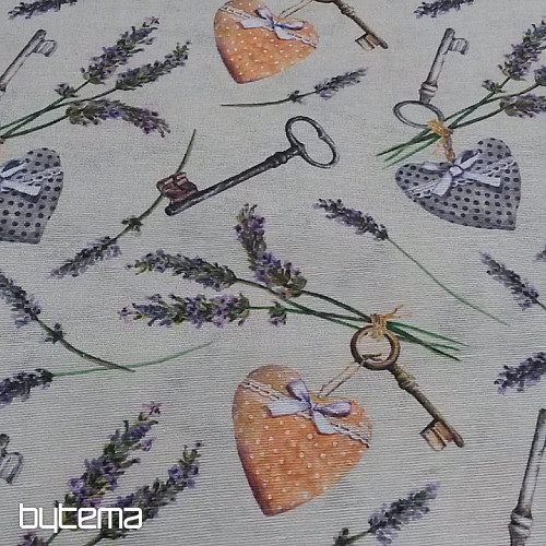 Tessuto decorativo CLAUDIE lavanda