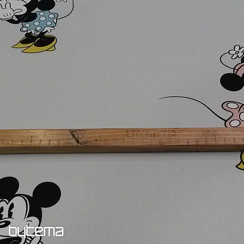Tessuto decorativo per bambini LOVE MINNIE