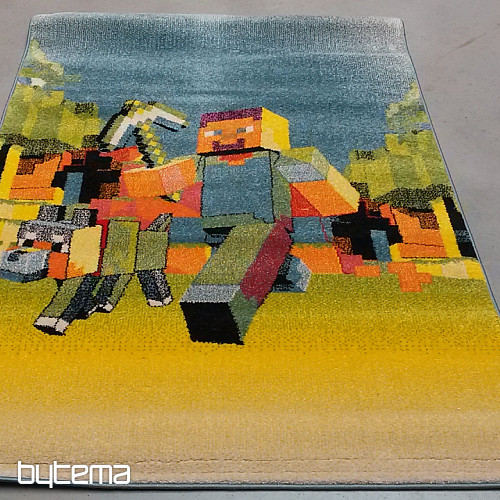Tappeto per bambini MONDO NEW Minecraft