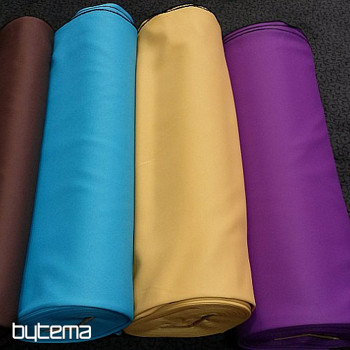 Tessuto decorativo BLACKOUT per tende turchese