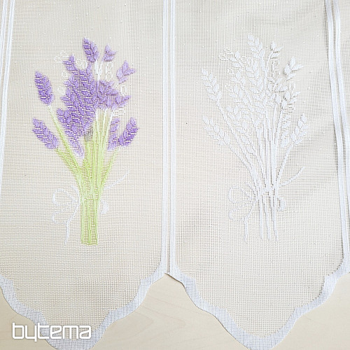 Tenda jacquard per vetrate LAVANDA