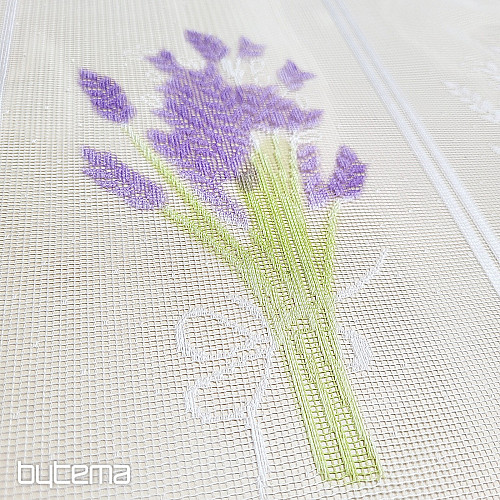 Tenda jacquard per vetrate LAVANDA