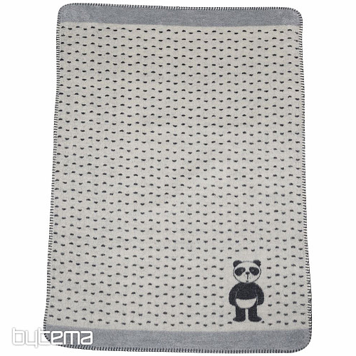 Coperta per bambini in cotone DF PANDA per il lettino